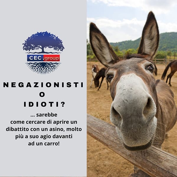 negazionisti o idioti